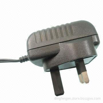 5V/1.8A tablet adapter, UK plug, GS, CE and EN 50065 certified